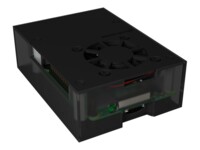 RaidSonic ICY BOX IB-RP108 Etui Gennemsigtig Antracit/sort