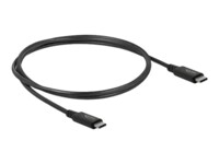 Delock USB Type-C kabel 80cm Sort
