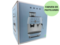 SMEG EGF03PGEU 50s Style Siebträgermaschine mit Kaffeemühle Pastellgrün