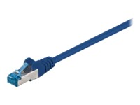 goobay CAT 6a SFTP, PiMF 20m Patchkabel Blå