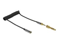 Delock Audiokabelpakke Sort