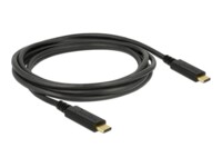 Delock USB Type-C kabel 2m Sort