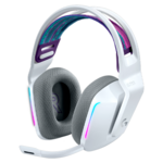 Logitech G G733 LIGHTSPEED Wireless RGB Gaming Headset Trådløs Høretelefoner Hvid