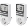 Digital Timer, Set of 2, white