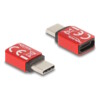 Delock USB-C adapter Rød