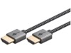Slim High Speed HDMI™ Cable with Ethernet, 1 m