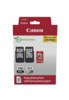 Canon PG-510/CL-511 Photo Paper Value Pack Sort Farve (cyan, magenta, gul) Blækpatron/papirsæt