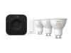 Philips Hue White and Color Ambiance Starter Kit Pro Lyspære 4.2W 2000-6500K 16 millioner farver