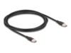 Delock USB Type-C kabel 2.5m Sort