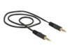 Delock Audiokabel 50cm Sort