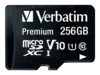 Verbatim Premium microSDXC 256GB 90MB/s