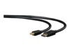 Cablexpert DisplayPort kabel 1.8m Sort