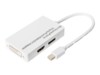 DIGITUS Video / lyd adapter 20cm Hvid