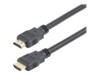 StarTech.com 0.3m 1ft Short High Speed HDMI Cable - Ultra HD 4k x 2k HDMI Cable - HDMI M/M - 30cm HDMI 1.4 Cable - Audio/Video Gold-Plated (HDMM30CM) HDMI-kabel 30cm Sort