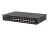 Intellinet 24-Port , 24 x Mbit/s RJ4 s, IEEE 802.3az (Energy Efficient ), Desktop, 19' Rackmount, Metal (Euro 2-pin plug) Switch 24-porte Gigabit