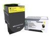 Lexmark X417 Gul 3500 sider Toner 71B0H40