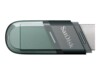 SanDisk iXpand Flip 64GB USB 3.1 Gen 1 / Apple Lightning USB stick Sort Sølv