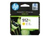 HP 912XL Gul 700 sider Blæk