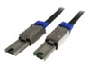 StarTech.com Serial Attached SCSI (SAS) eksternt kabel Sort 2m