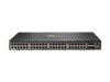 HPE Aruba 6200F 48G Class4 4SFP+ 740W Switch 52-porte 10 Gigabit PoE+