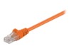goobay CAT 5e Ikke afskærmet parsnoet (UTP) 20m Netværkskabel Orange