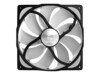 Noiseblocker NB-eLoop B14-PS Fan 1-pack Sort Hvid 140 mm