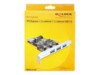 DeLock PCI Express Card > 3 x external 1 x internal USB 3.0 USB-adapter PCI Express 2.0 x1 5Gbps
