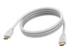 VISION Techconnect HDMI-kabel med Ethernet 2m Hvid