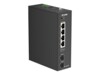 D-Link DIS-100G-06P Switch 4-porte Gigabit Ethernet PoE+