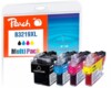 Peach PI500-245 Sort, Cyan, Magenta, Gul 3000 sider Blæk