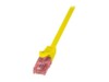 LogiLink PrimeLine CAT 6a SFTP, PiMF 1.5m Patchkabel Yellow