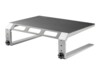 StarTech.com Monitor Riser Stand - For up to 32' Monitor - Height Adjustable - Computer Monitor Riser - Steel and Aluminum (MONSTND) Stativ Monitor 32'