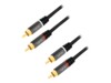 LogiLink Audiokabel Sort 1m