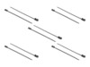 Delock Cable Tie with Fastening Eyelet 30cm Sort