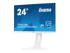 iiyama ProLite XUB2492HSU-W1 24' 1920 x 1080 (Full HD) VGA (HD-15) HDMI DisplayPort 60Hz Pivot Skærm