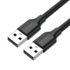 Ugreen US102 USB-A to USB-A 1m Sort