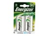Energizer Accu Recharge D-type Batterier til generelt brug (genopladelige) 2500mAh