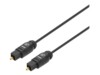 Manhattan Digital lydkabel (optisk) Sort 1m