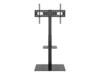 TV Floor Stand Basic (Size L), Black