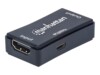 Manhattan 4K HDMI Repeater, Active, Distances up to 40m, Black, Blister Video/audio ekspander