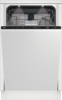 Beko BDIS38041Q Opvaskemaskine Klasse C Til indbygning 45dB Hvid