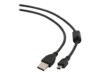 Gembird USB-kabel 1.8m Sort