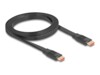 DeLOCK HDMI-kabel med Ethernet 2m Sort