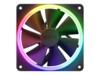 NZXT F Series F120 RGB Fan 1-pack Sort 120 mm