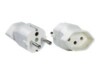 Bachmann Hvid Stikadapter