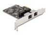 DeLock Netværksadapter PCI Express 2.0 x1 1Gbps