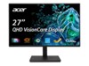 Acer Vero B277U Gbmiiprzx 27' IPS 2560 x 1440 (2K) HDMI DisplayPort 120Hz