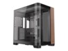 Antec Constellation Series C8 Curve Wood Tower Udvidet ATX Sort Brun