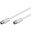 Goobay Antenne Kabel dobbeltskærmet Hvid 15m