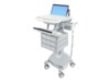 Ergotron StyleView Vogn med hjul Notebook / tastatur/ mus 17,3' bred